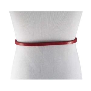
                  
                    Red Skinny Waist Belt with Toggle Belt Buckle
                  
                
