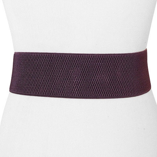 
                  
                    Purple Wide Stretch Belt for Women with Toggle Buckle
                  
                