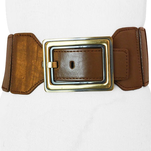Wide clearance gold belt
