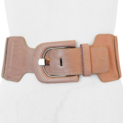 wide brown belt for dress