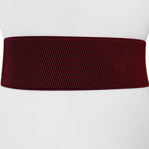 
                  
                    Burgundy Wide Stretch Belt for Women with Toggle Buckle
                  
                