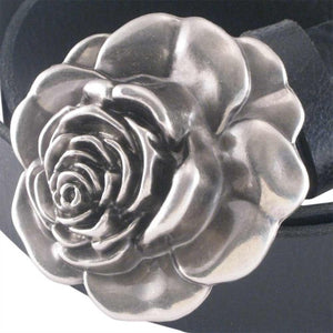 
                  
                    3D Rose Women's Belt Buckle in Brushed Silver
                  
                