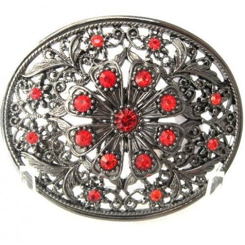 River Rock Cascade Frame Buckle (3.75\"x2.38\")