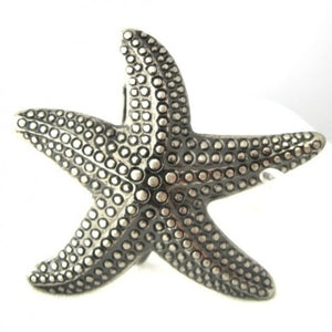 
                  
                    Starfish Belt Buckle for Women in Brushed Silver
                  
                