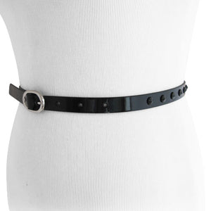 
                  
                    Steve Madden Thin Classic Faux Leather Nude Belt
                  
                