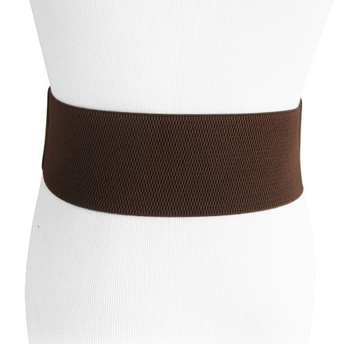 
                  
                    Brown Riveted Daisy Wide Stretch Women's Belt
                  
                