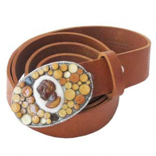 
                  
                    KDichter Designs- Lady Wood- One of a Kind Artisan Women's Belt Buckle
                  
                