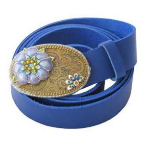 
                  
                    KDichter Designs- Flower Child- One of a Kind Artisan Women's Belt Buckle
                  
                