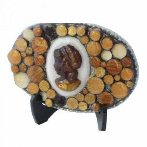 KDichter Designs- Lady Wood- One of a Kind Artisan Women's Belt Buckle