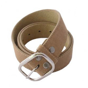 
                  
                    Beige Suede Bonded Leather Interchangeable Belt Strap. STRAP ONLY!
                  
                