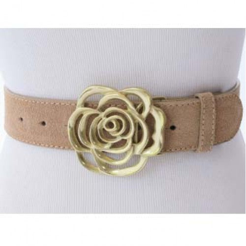 
                  
                    Beige Suede Bonded Leather Interchangeable Belt Strap. STRAP ONLY!
                  
                