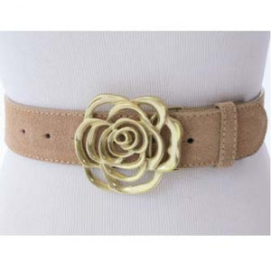 
                  
                    Beige Suede Bonded Leather Interchangeable Belt Strap. STRAP ONLY!
                  
                