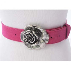 
                  
                    Pink Suede Bonded Leather Interchangeable Belt Strap. STRAP ONLY!
                  
                