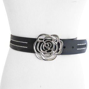 
                  
                    Black Contrast Stitch Bonded Leather Belt Strap. STRAP ONLY!
                  
                