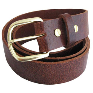 
                  
                    Simple Loop Women's Belt Buckle in Shiny Gold
                  
                