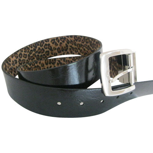 Womens Leopard Print Leather Belts for Women, Waist Belts Designer