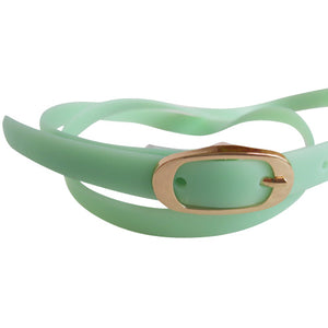 
                  
                    Steve Madden- Mint Silicon Skinny Belt for Women
                  
                