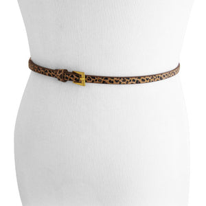 
                  
                    Madden Girl - Ultra Thin Leopard Patterned Womens Belt
                  
                