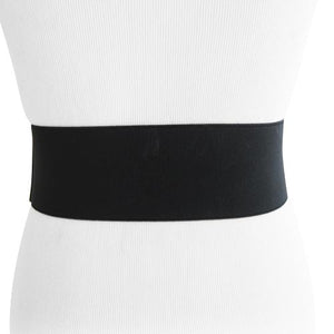 
                  
                    Women's Stretch Black and Silver Snakeskin Belt
                  
                