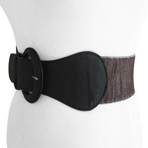 
                  
                    Black and Brown Stretch Belt For Women
                  
                