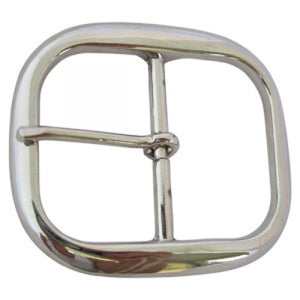 
                  
                    Simple Center-Bar Women's Belt Buckle in Polished Silver
                  
                