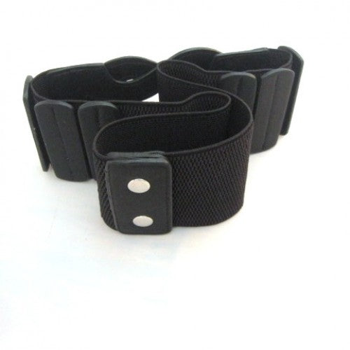 
                  
                    Black Leather Knotted Women's Stretch Waist Belt
                  
                